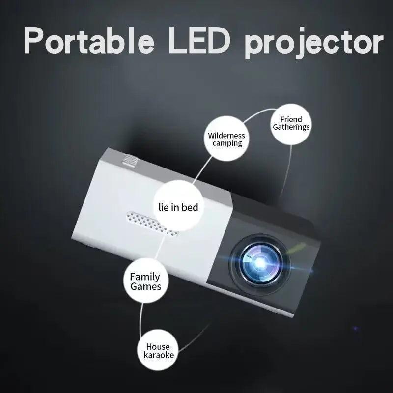 Smart Projector & Home Audio Multimedia Player – 4K HD, Wireless Streaming