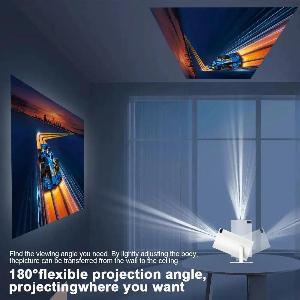 Android 11 4K Smart Projector – Ultimate Home Theater Experience