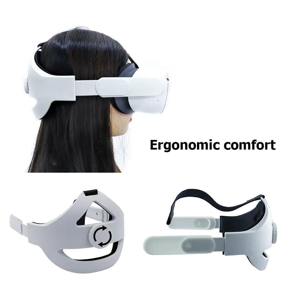 Adjustable Head Strap for Oculus Quest 2 – Improved Comfort and Stability for Your VR Sessions