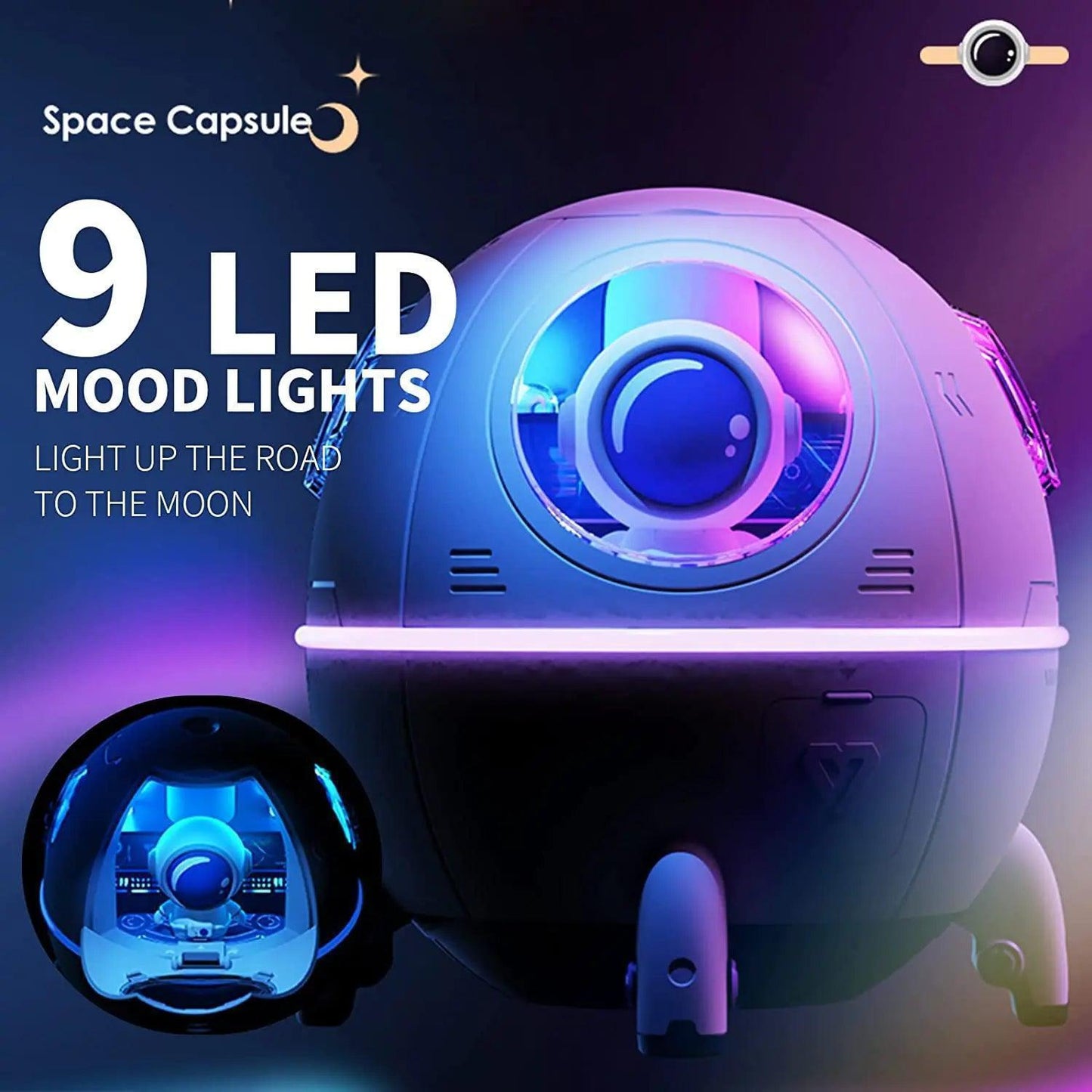 Air Humidifier Astronaut - Unique Design, Refreshing Atmosphere for Your Space