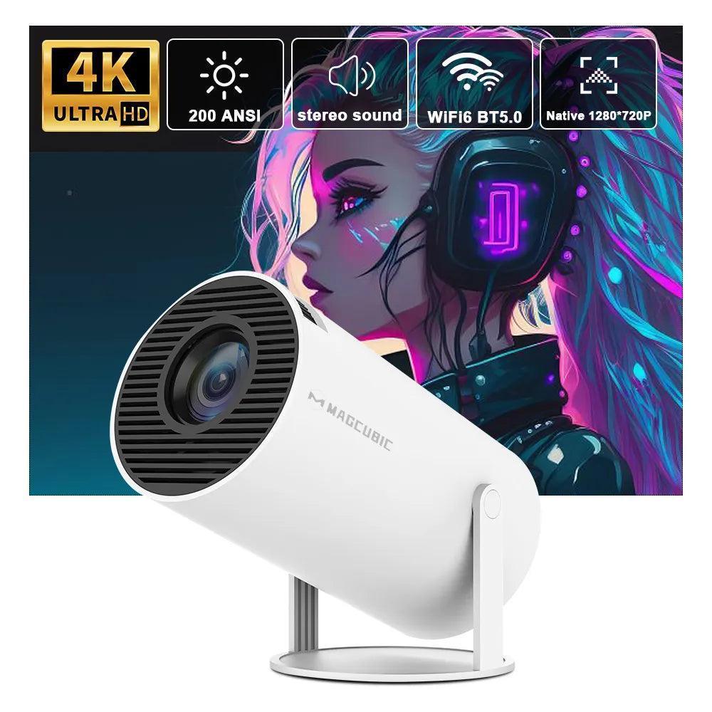 Android 11 4K Smart Projector – Ultimate Home Theater Experience