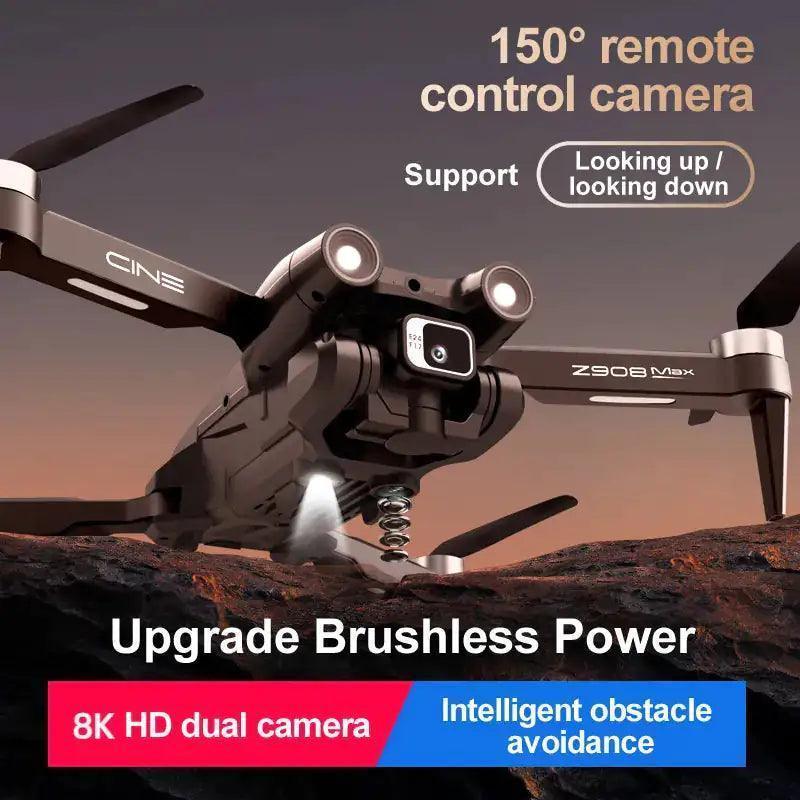 Max Drone 8K GPS with Brushless Motor - Ultimate Aerial Experience