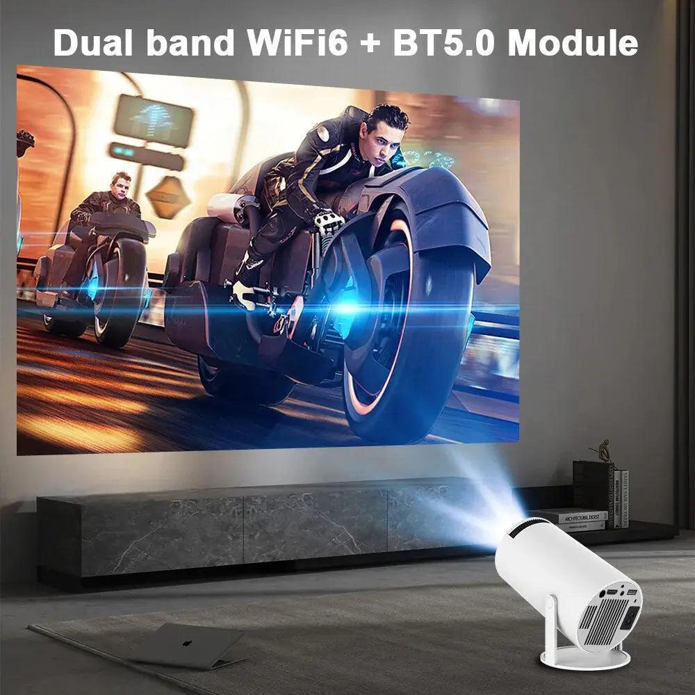 Android 11 4K Smart Projector – Ultimate Home Theater Experience