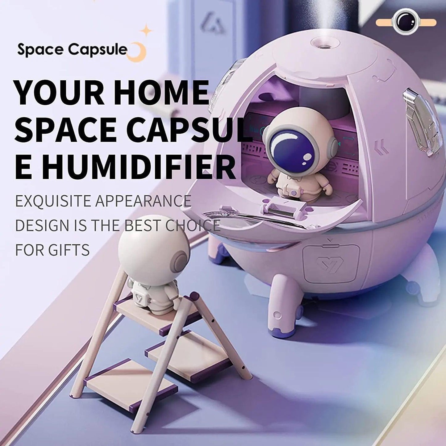 Air Humidifier Astronaut - Unique Design, Refreshing Atmosphere for Your Space