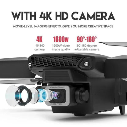 Hélicoptère RC Pliable avec Caméra HD 1080P – Capturez des Vues Époustouflantes en Dual Angle